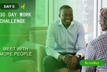 MyJobMag 30 Day Work Challenge: Day 5 - Meet with More People